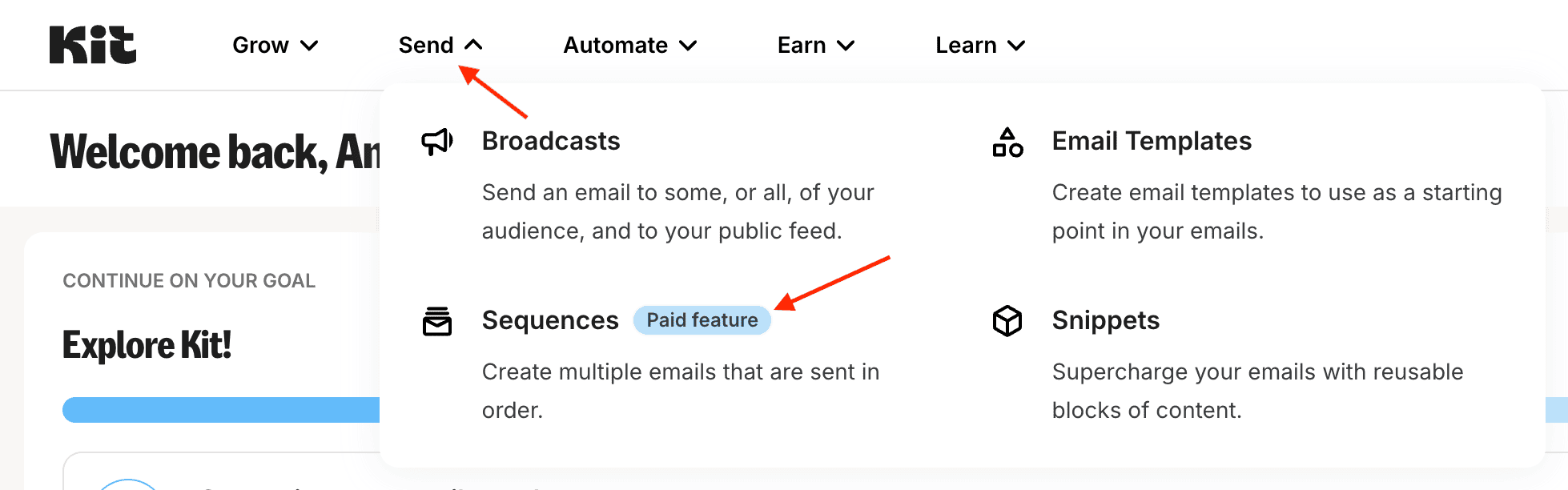Kit - Create a Sequence